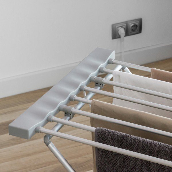 InnovaGoods Clotheshorse pilka sulankstoma elektrinė drabužių džiovyklė-image-3