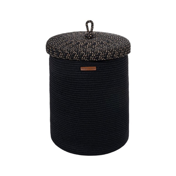 Medžiaginė dekoratyvinė laikymo dėžė su dangčiu - Mioli Decor