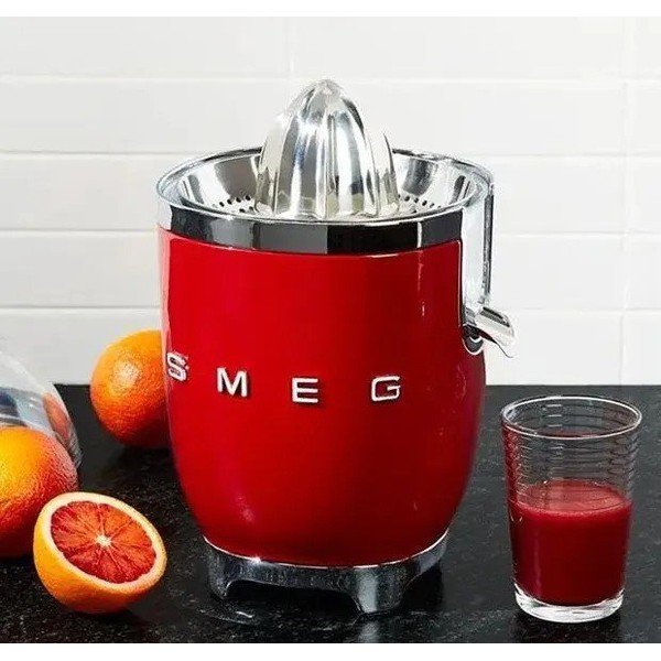 Raudonos spalvos elektrinė sulčiaspaudė 50's Retro Style – SMEG-image-4