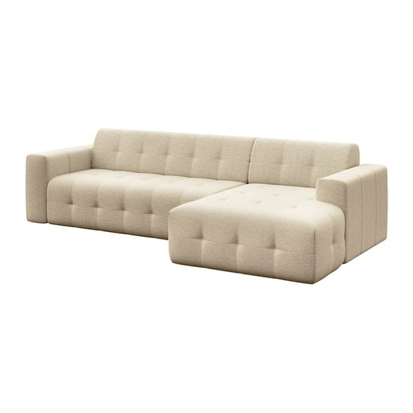 Smėlio spalvos kampinė sofa (su dešiniuoju kampu/su gultu) Tuil – Rodier-image-2