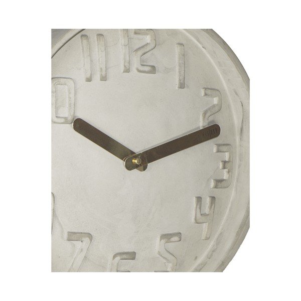 Laikrodis "Fisura" betoninis, ⌀ 35 cm-image-1