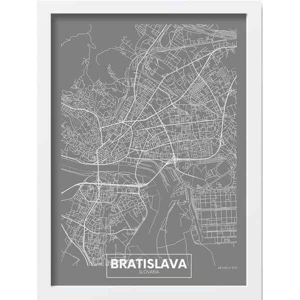 Plakatas rėme 40x55 cm Bratislava - Wallity