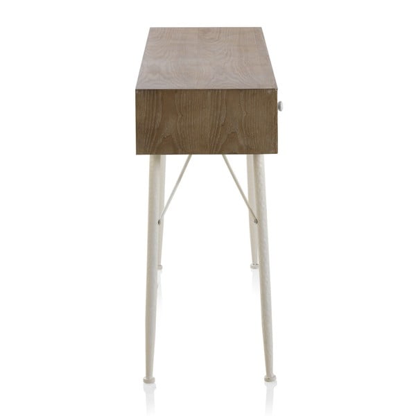 Konsolinis staliukas su juodai baltomis detalėmis ir trimis stalčiais Geese Rustico Geometric-image-2