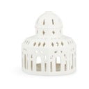 Balta keramikinė kalėdinė žvakidė Kähler Design Lighthouse, ø 12 cm