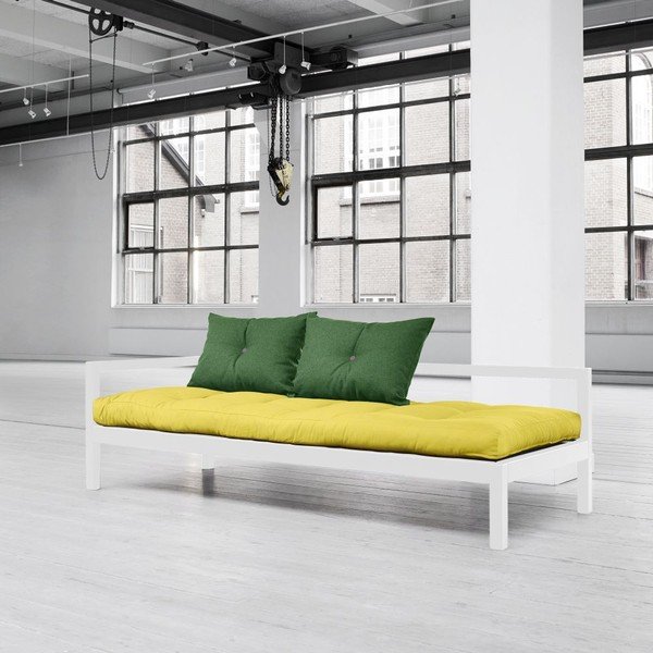 Daugiafunkcinė sofa Karup Soul White/Pistacio/Gris