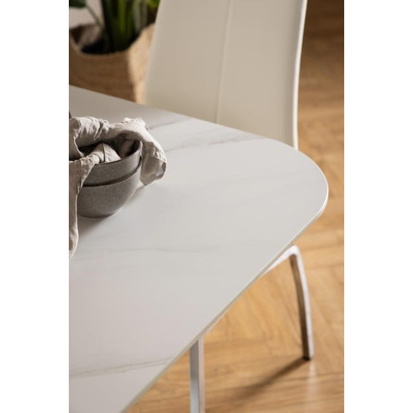 Iš keraminės plokštės valgomojo stalas 90x90 cm Malta – Actona-image-2