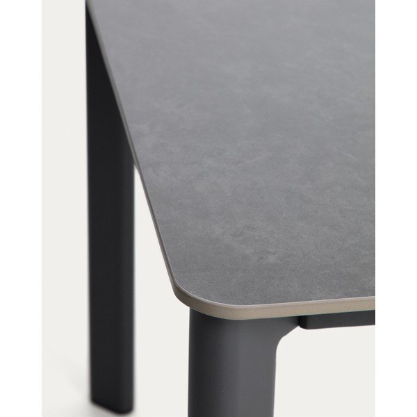 Sodo valgomojo stalas su akmens stalviršiu 100x220 cm Anafi – Kave Home-image-2