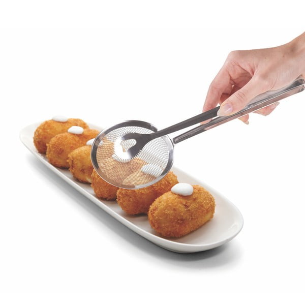 Nerūdijančio plieno kepimo žnyplės Metaltex Tongs-image-2