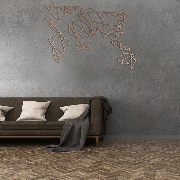 Vario spalvos metalinė sienų apdaila Homemania Decor World-image-4