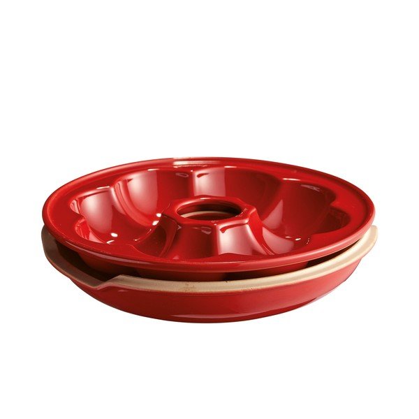 Raudona briošinė forma "Emile Henry", ⌀ 30,5 cm-image-2