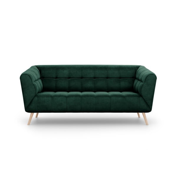 Tamsiai žalia aksominė sofa Interieurs 86 Étoile, 170 cm