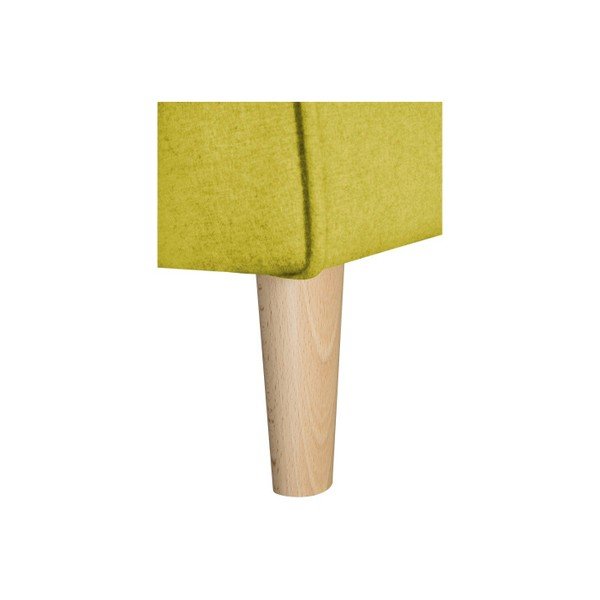 Geltona dviejų vietų sofa "Kooko Home Funk-image-4