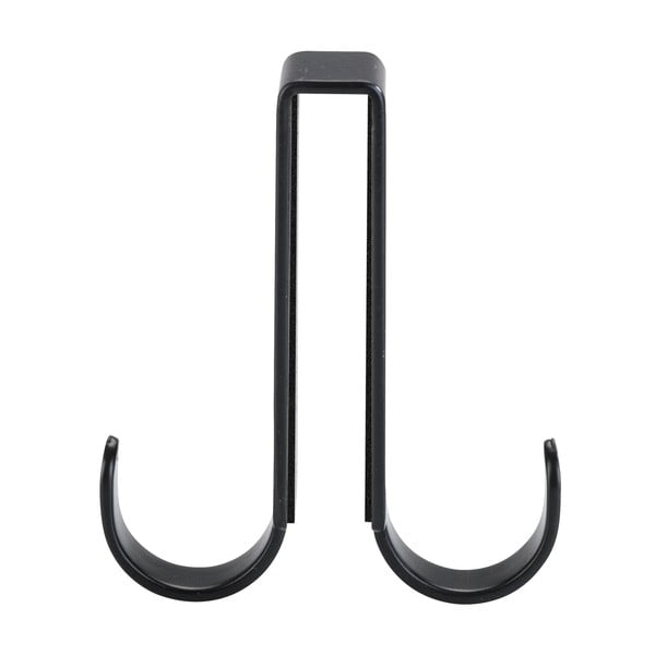 Juodas dvipusis dušo durų kabliukas Wenko Vieste-image-2