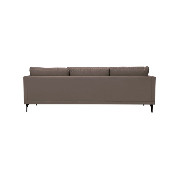 Rudos spalvos sofa su juodos spalvos atramomis kojoms "Windsor & Co Sofos Jupiter-image-3