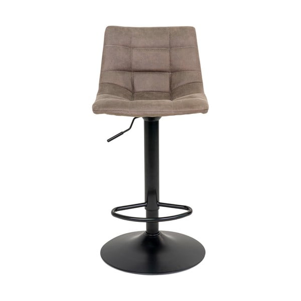 Šviesiai rudos spalvos iš audinio baro taburėtės reguliuojamo aukščio 2 vnt. (sėdynės aukštis 63 cm) Middelfart – House Nordic-image-2