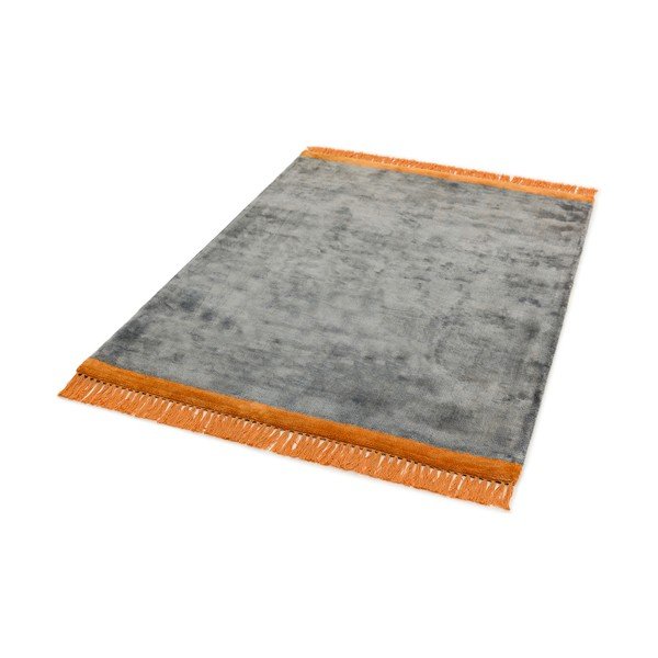 Pilkos ir oranžinės spalvos kilimas Asiatic Carpets Elgin, 200 x 290 cm-image-1