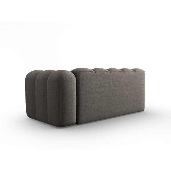 Modulinė sofa tamsiai pilkos spalvos (su dešiniuoju kampu) Lupine – Micadoni Home-image-3