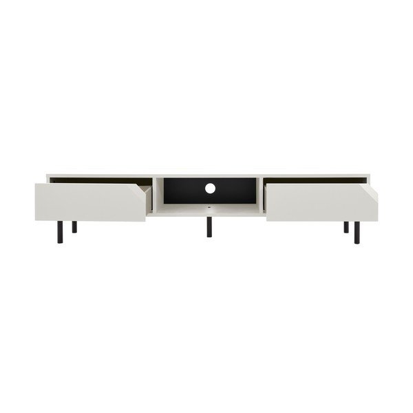 Baltas TV staliukas 177x39 cm Corner - Tenzo-image-4