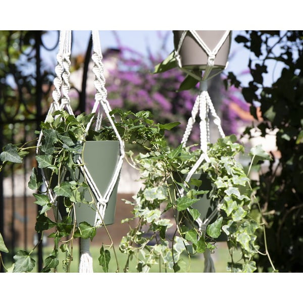 Iš tekstilės grandinėlė gėlių vazonams ø 10 cm (aukštis 120 cm) Macramé – Artevasi-image-4