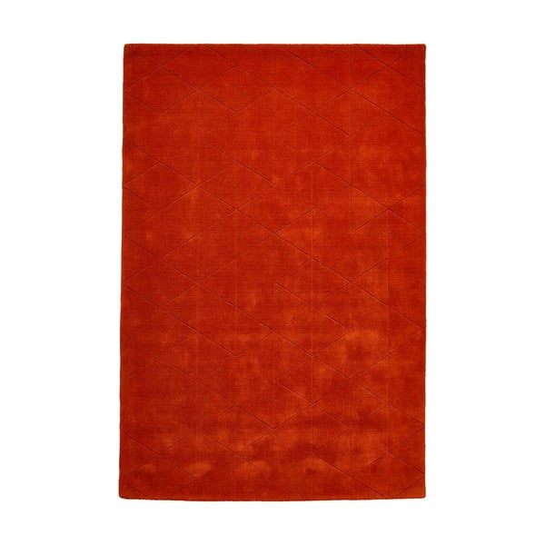 Raudonas vilnos kilimas Think Rugs Kasbah, 120 x 170 cm