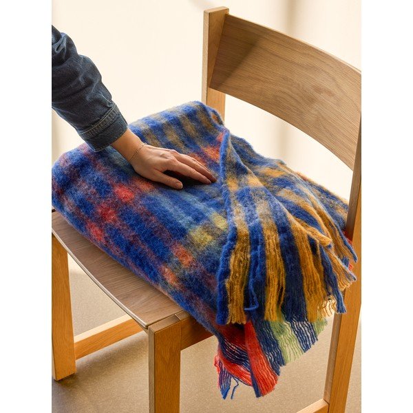 Antklodė ir pledas iš vilnos mišinio 140x200 cm Loom – Hübsch-image-1
