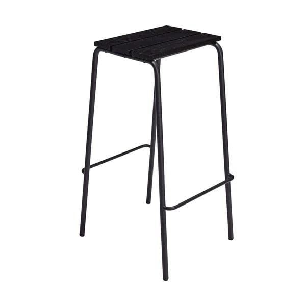 Juodos spalvos baro kėdžių komplektas 2 vnt. (sėdynės aukštis 76 cm) Stilt – Hübsch-image-2