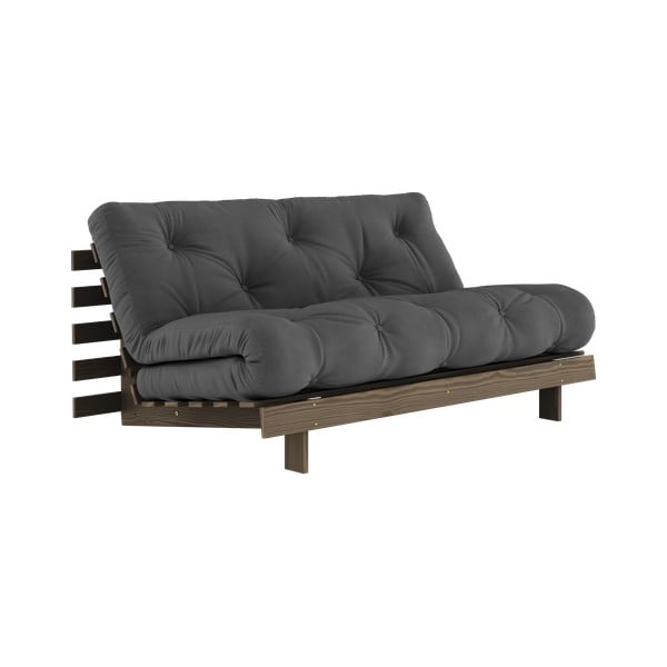 Sulankstoma sofa juodos spalvos 160 cm Roots – Karup Design