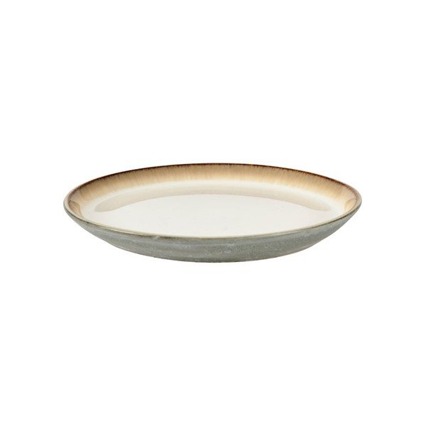Pilkos spalvos/smėlio spalvos iš akmens masės lėkštė ø 17 cm Gastro Cream – Bitz-image-1
