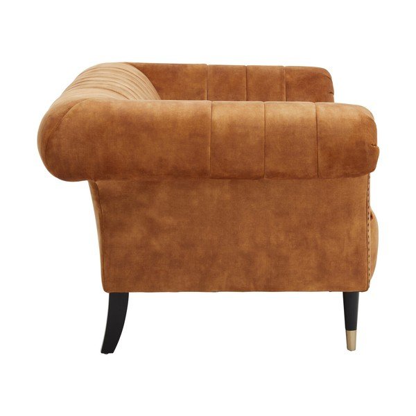 Rudos spalvos sofa 185 cm Siena – Premier Housewares-image-4