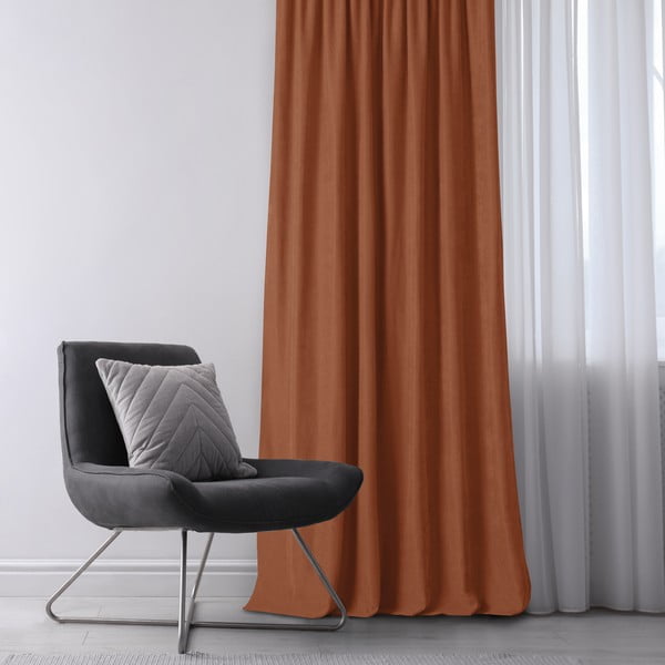 Plytų spalvos užuolaida 140x225 cm Milana - Homede-image-1