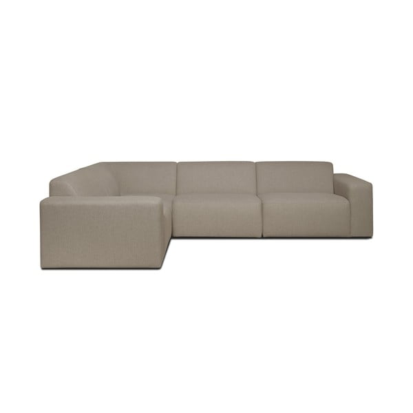 Smėlio spalvos kampinė sofa (kairysis kampas) Roxy - Scandic