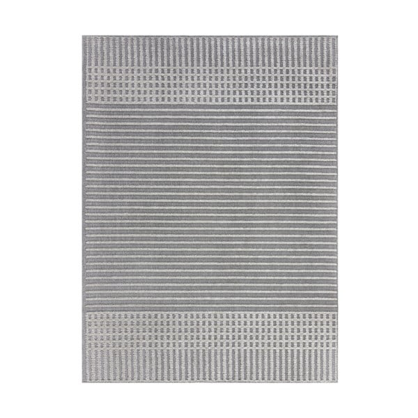Skalbiamas iš šenilino kilimas pilkos spalvos 120x160 cm Elton – Flair Rugs