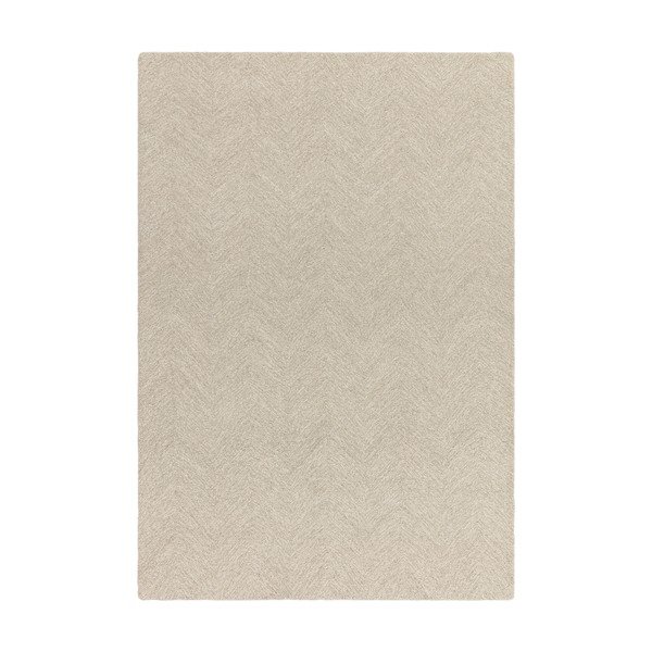 Rankų darbo kreminės spalvos iš vilnos mišinio kilimas 200x290 cm Theodore Chevron – Asiatic Carpets