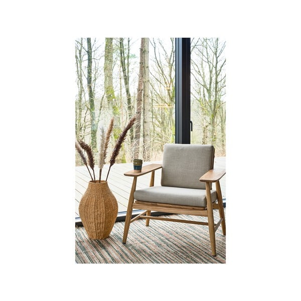 Aukšta vaza natūralios spalvos Varel – Villa Collection-image-3