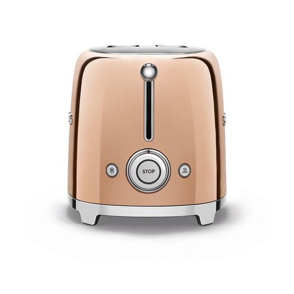 Rausvo aukso spalvos skrudintuvas 50's Retro Style - SMEG-image-4