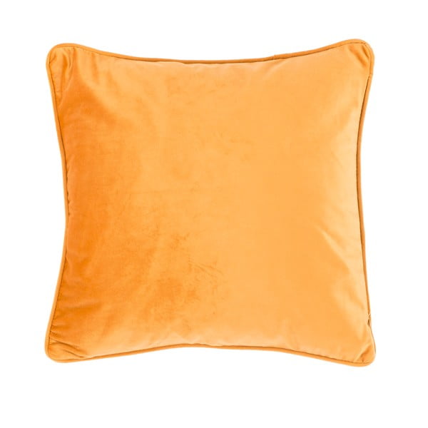 Šviesiai oranžinė pagalvėlė Tiseco Home Studio Velvety, 45 x 45 cm