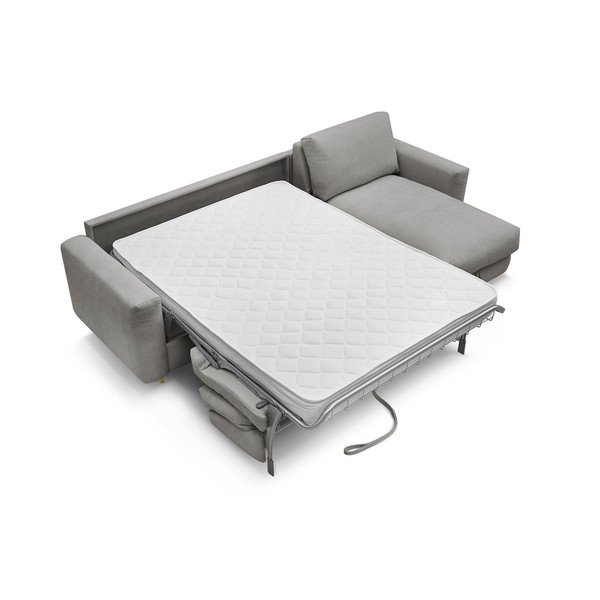 Pilkos spalvos kampinė sofa Nouveau Cocoone – Bobochic Paris-image-4