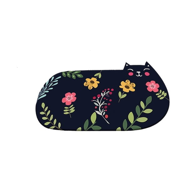 Vonios kilimėlis juodos spalvos 80x140 cm Cattest – Foutastic