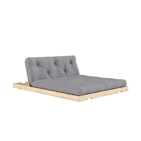 Pilkos spalvos sulankstoma sofa 145 cm Flip – Karup Design-image-4