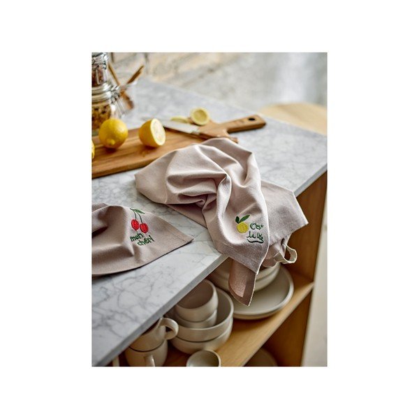 Iš medvilnės virtuvės rankšluosčiai 2 vnt. 50x70 cm Bistro – Södahl-image-1