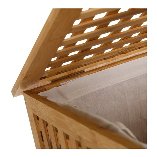 Bambuko skalbinių krepšys Casa Selección Bamboo-image-2