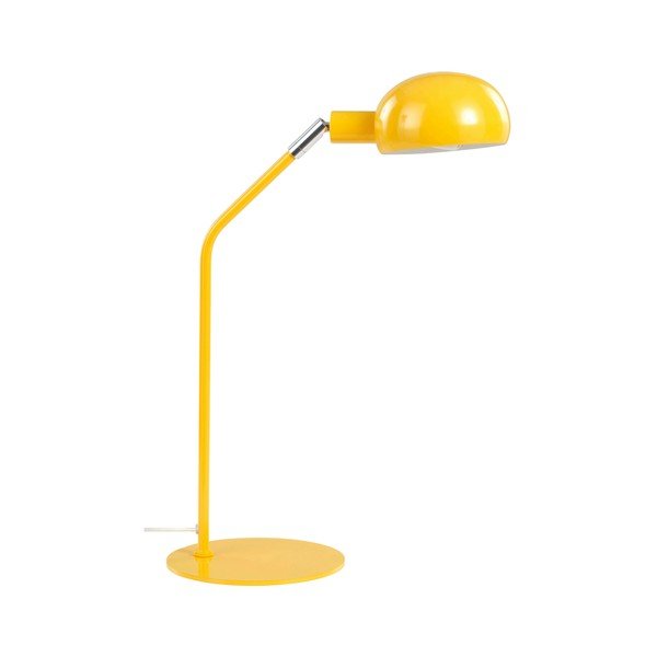 Geltonos spalvos iš plieno stalinis šviestuvas su sulankstoma konstrukcija (aukštis 59 cm) Lincon – Jotex-image-3