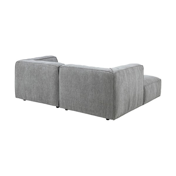 Šviesiai pilka kampinė sofa Bonami Selection Fairfield, kairysis kampas, 208 cm-image-4