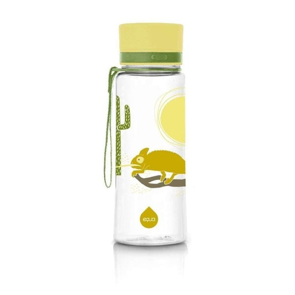 Geltonos spalvos vandens butelis Equa Chameleon, 0,6 l