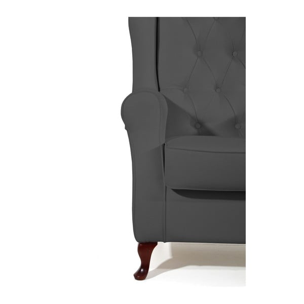Antracito pilkos spalvos fotelis "Max Winzer Lex-image-4