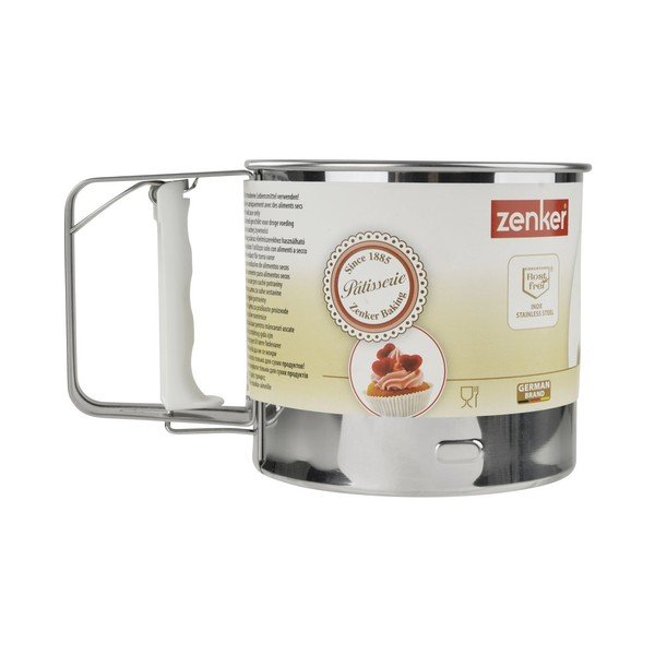 Nerūdijančio plieno sietuvas miltams Zenker Bake-image-2