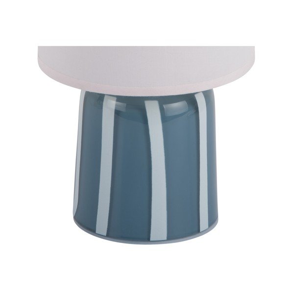 Mėlynos spalvos iš metalo stalinis šviestuvas LED (aukštis 20 cm) Verano LED – Leitmotiv-image-3