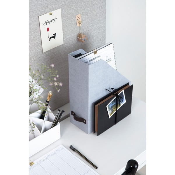 Iš kartono biuro organizatorius dokumentams Estelle Canvas Paper Laminate – Bigso-image-1