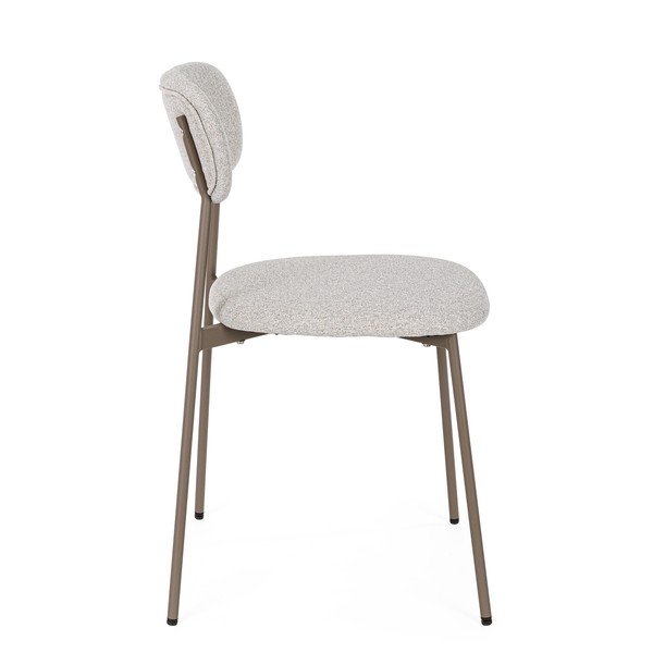 Šviesiai rudos spalvos iš audinio valgomojo kėdė Inka – Yes Everyday-image-3