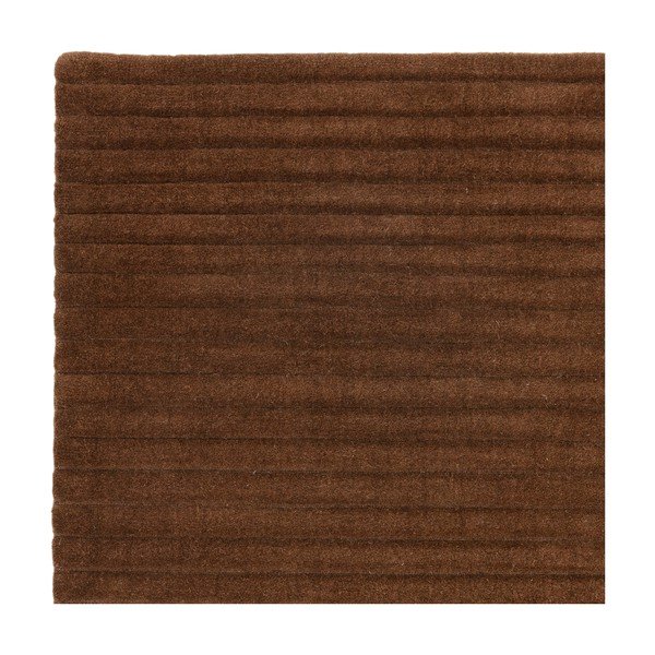 Rankų darbo tamsiai rudos spalvos iš vilnos kilimas 160x230 cm – Asiatic Carpets-image-3